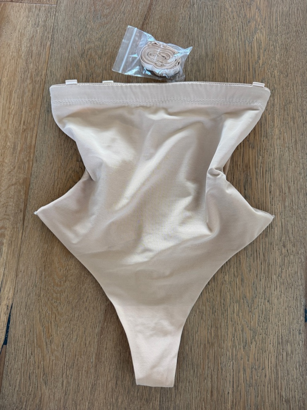 Honeylove Nude High-Waist Thong Shapewear